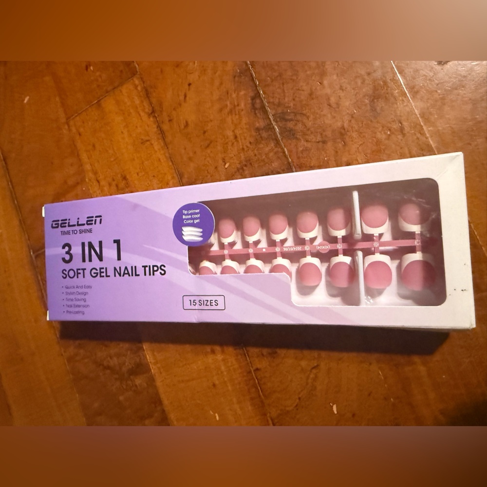 GELLEN 3 in 1 Soft Gel Nail Tips